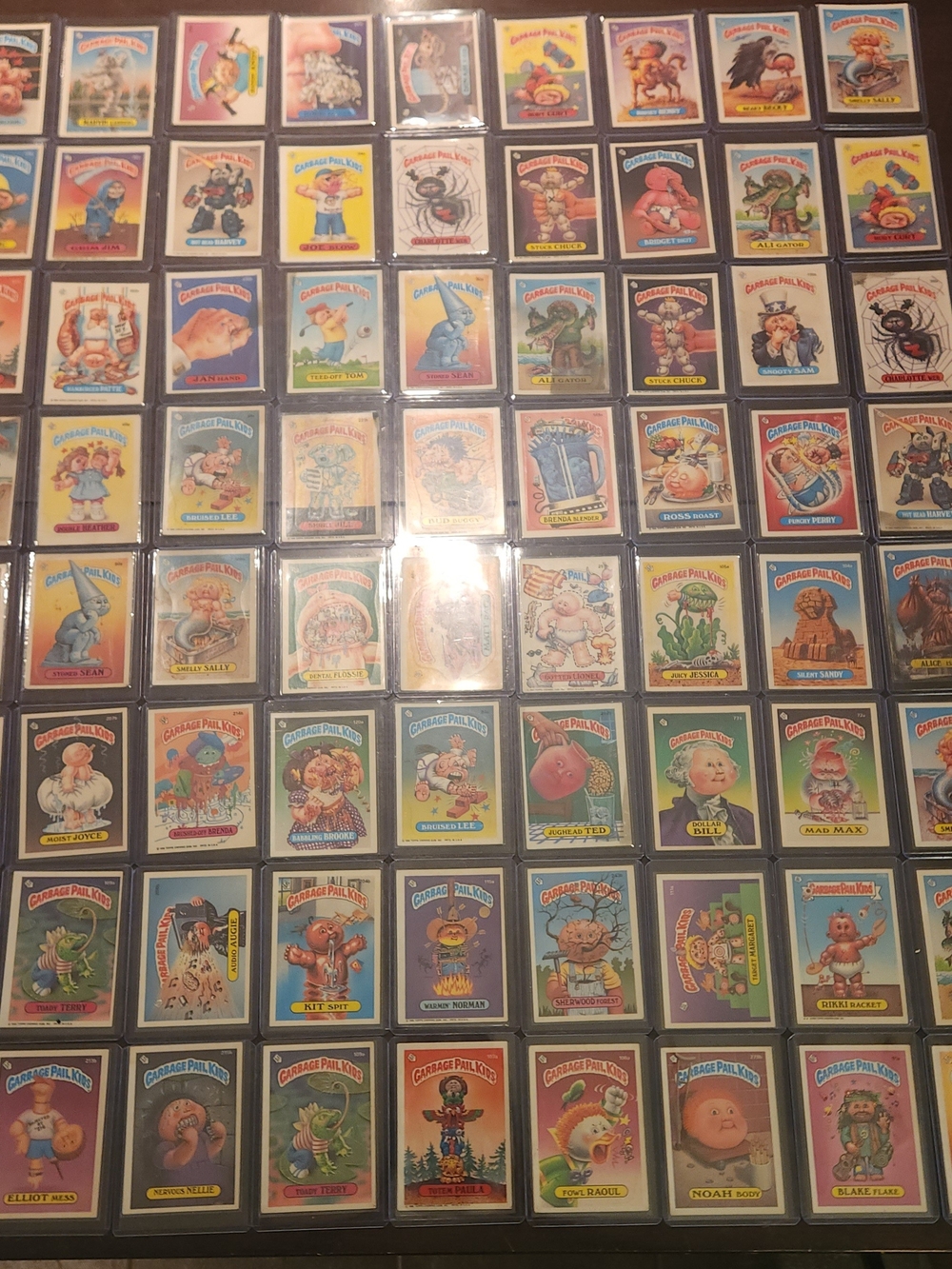 76 Vintage Garbage Pail Kids Cards - Original 1986 GPK Lot